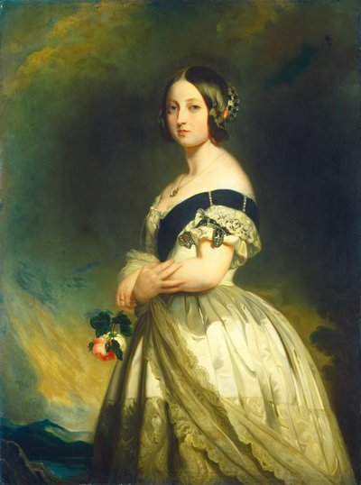 Reine Victoria, vers 1843 - Studio of Franz Xaver Winterhalter