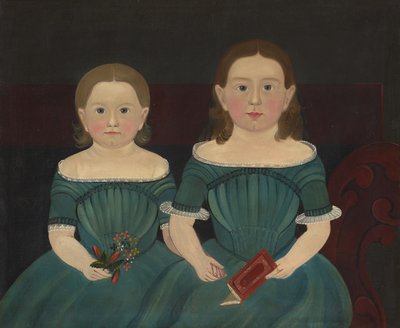Mary et Elizabeth Hathaway, c.1849 - Sturtevant J. Hamblin