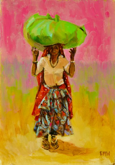 Travailleur des champs indien, 2020 - Sue Wales