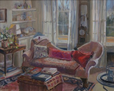 Coussins rouges, 2016 - Sue Wales