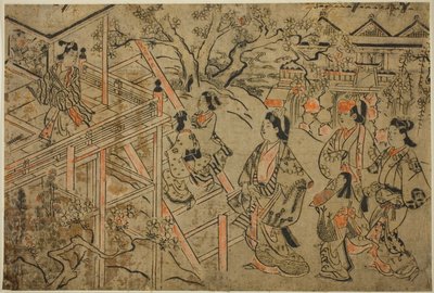 Visite au temple Kiyomizu - Sugimura Jihei