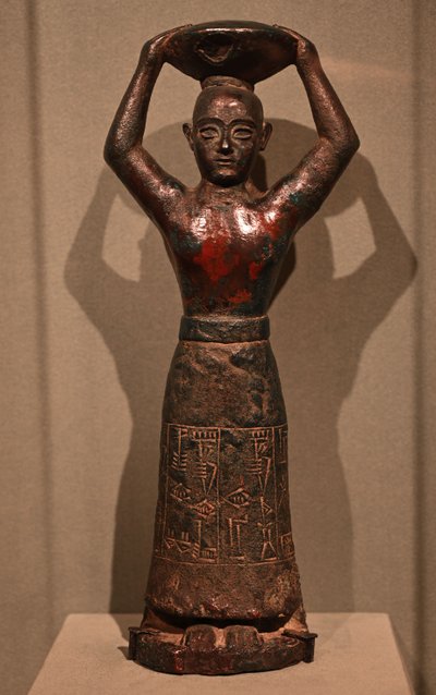 Sculpture du roi Ur-Nammu Dynastie, 2112-2004 av. J.-C. - Sumerian Mesopotamian School