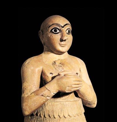 Selim, frère du roi de Mari en Syrie, IIIe millénaire av. J.-C. (sculpture) - Sumerian Sumerian