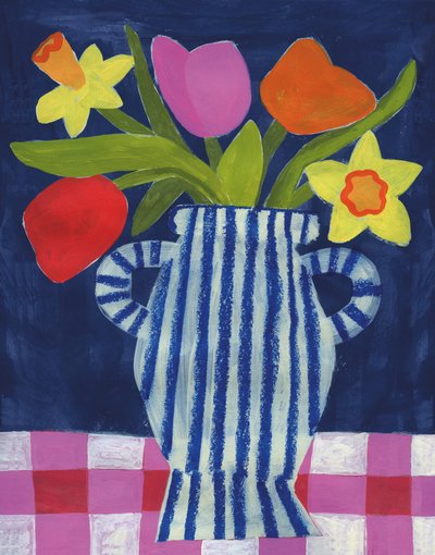 Fleurs printanières aux couleurs éclatantes - Susan Black