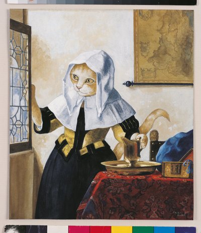 Illustration de Cats Galore! A Compendium of Cultured Cats - Susan Herbert