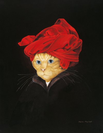 Illustration de Cats Galore! A Compendium of Cultured Cats (pub. 2015) - Susan Herbert