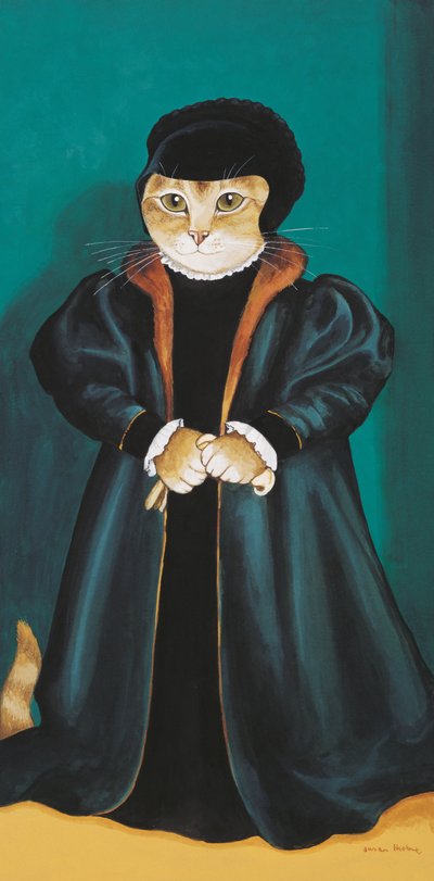 Illustration de Cats Galore! A Compendium of Cultured Cats (pub. 2015) - Susan Herbert