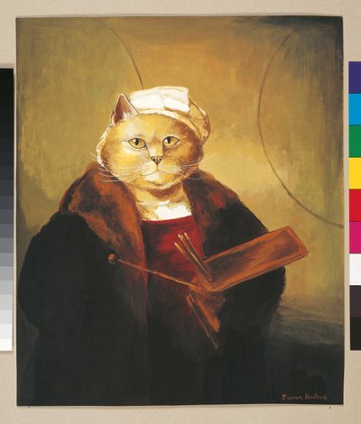 Illustration de Chats en Folie ! Un Compendium de Chats Cultivés (pub. 2015) - Susan Herbert