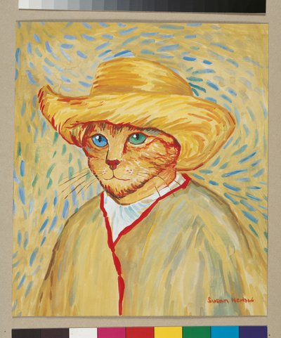 Illustration de Cats Galore! A Compendium of Cultured Cats - Susan Herbert
