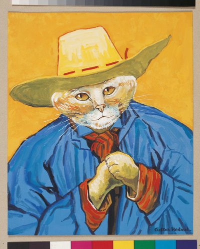Illustration de Cats Galore! A Compendium of Cultured Cats (pub. 2015) - Susan Herbert