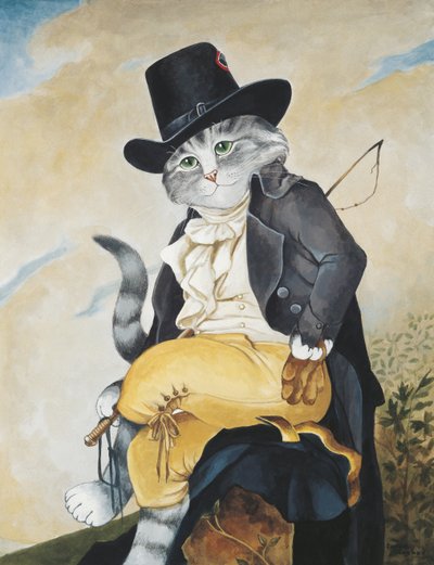 Illustration de Cats Galore! A Compendium of Cultured Cats - Susan Herbert