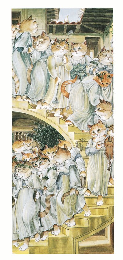 Illustration de Pre-Raphaelite Cats (pub. 1999) - Susan Herbert