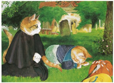 Illustration de Pre-Raphaelite Cats - Susan Herbert