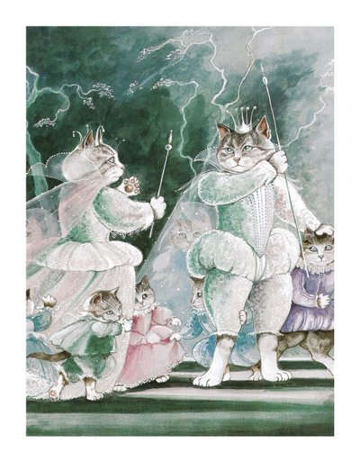 Illustration de Shakespeare Cats: Poster Book (pub. 2016) - Susan Herbert