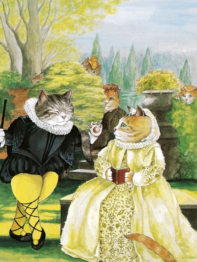 Illustration de Shakespeare Cats: Poster Book - Susan Herbert