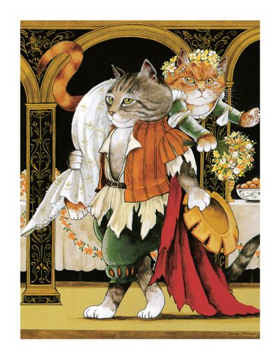Illustration de Shakespeare Cats: Poster Book (pub. 2016) - Susan Herbert