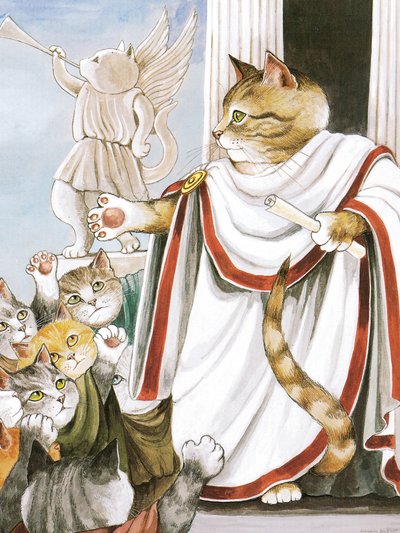 Illustration de Shakespeare Cats: Poster Book (pub. 2016) - Susan Herbert