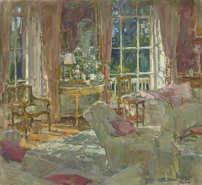 Salle du matin ensoleillée - Susan Ryder