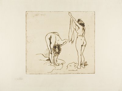 Deux femmes se séchant - Suzanne Valadon