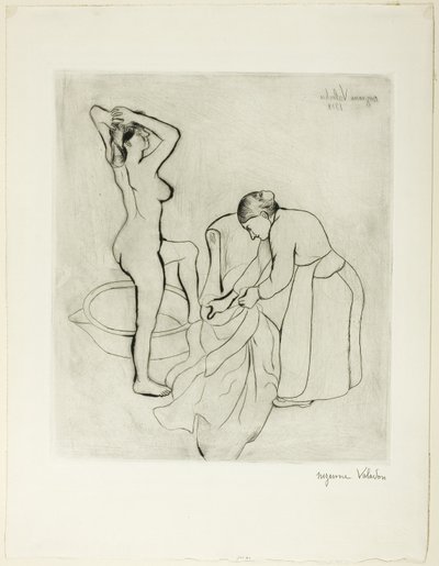Femme à son bain - Suzanne Valadon