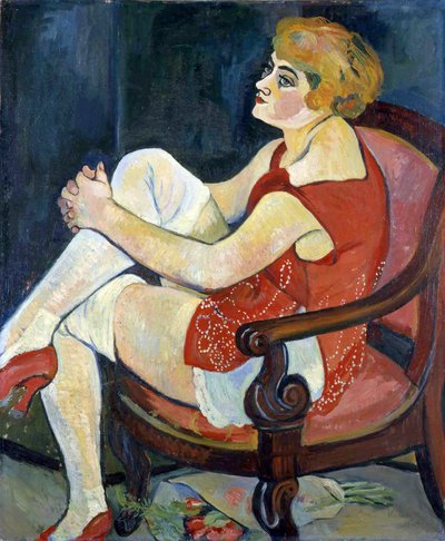 Femme aux bas blancs - Suzanne Valadon
