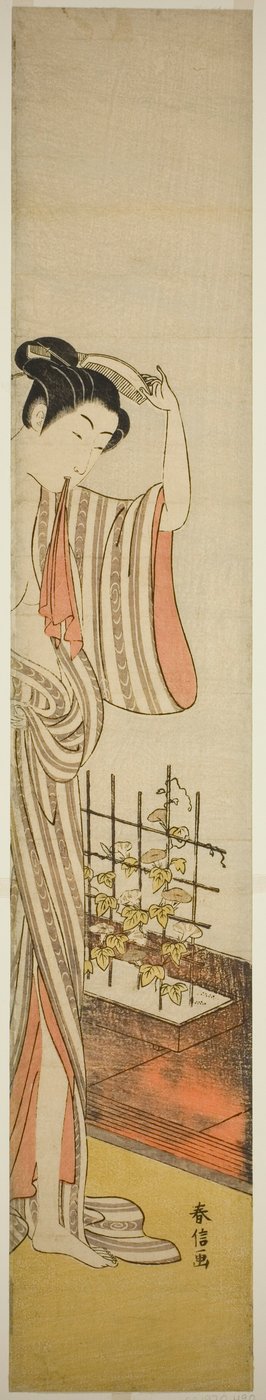 Beauté et gloires du matin - Suzuki Harunobu