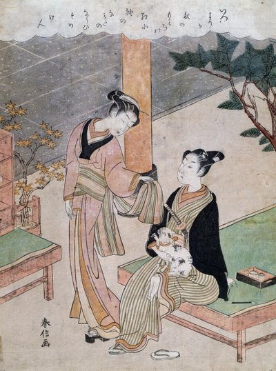 Courtisanes, par Suzuki Harunobu, Japon - Suzuki Harunobu