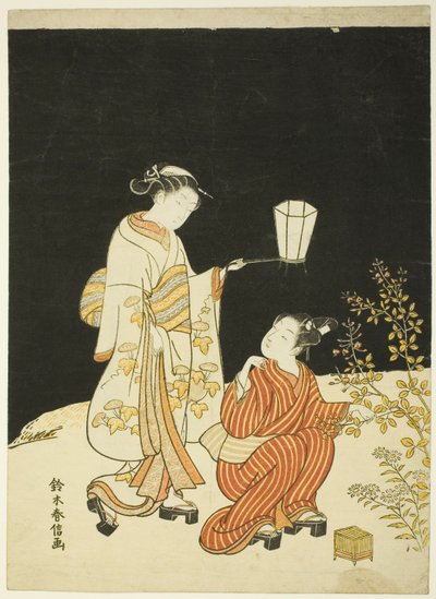 À la recherche des lucioles - Suzuki Harunobu