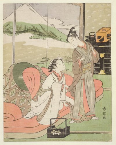 T H Riches 1913 Amant prenant congé d