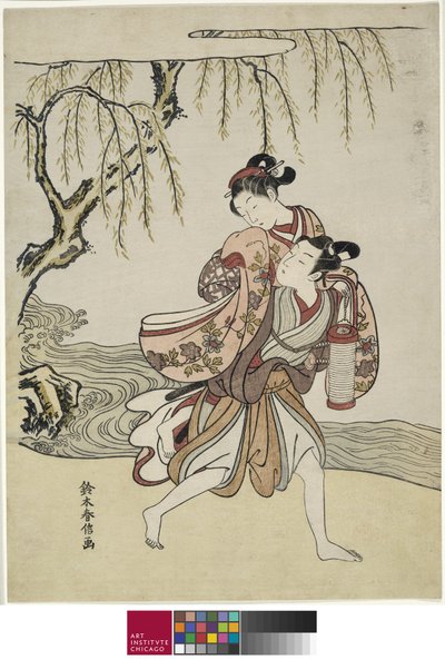 La Fugue - Suzuki Harunobu