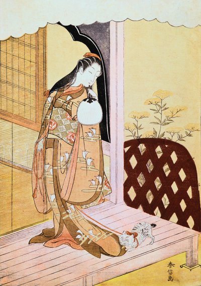 La princesse Nyosan, 1765 - Suzuki Harunobu