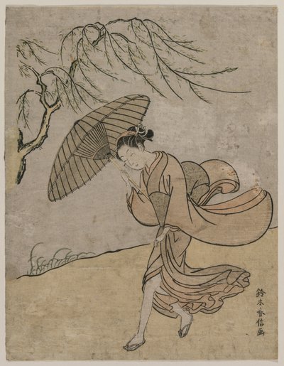 Femme courant près d