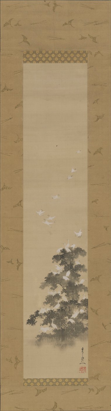 Aigrettes - Suzuki Kiitsu