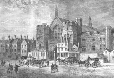 Westminster Hall, 1808 1897 - Swain