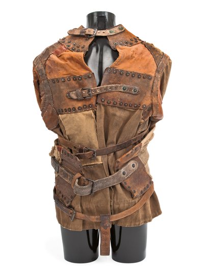 Camisole de force appartenant à Harry Houdini, vers 1915 - Swanfeldt Tent and Awning Co.