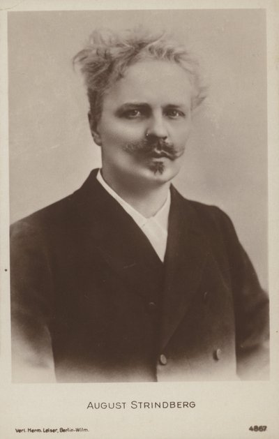 August Strindberg, dramaturge, romancier, poète et artiste suédois - Swedish Photographer