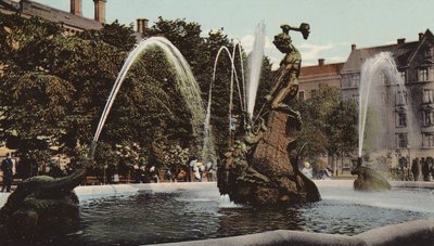 Stockholm : Fontaine "Tors Fiske" - Swedish Photographer