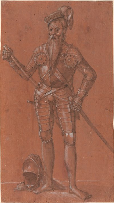 Un homme en armure - Swiss 16th Century