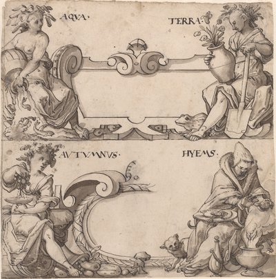 Eau et Terre/Automne et Hiver - Swiss 16th Century