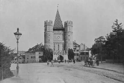 Bâle, La Porte de Spahlen (photo n/b) - Swiss Photographer