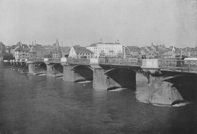 Bâle, Le vieux Pont sur le Rhin - Swiss Photographer