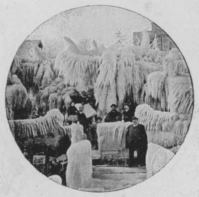 Effet de bise à Genève, Hiver 1896 - Swiss Photographer