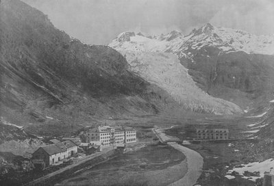 Le Glacier du Rhône (photo n/b) - Swiss Photographer
