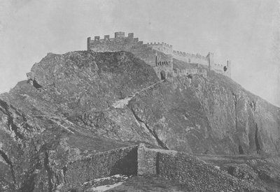 Sion, Les Ruines du Château de Tourbillon (photo n/b) - Swiss Photographer
