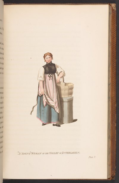 Une jeune femme de la vallée d