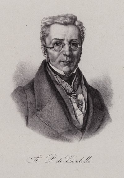 Augustin Pyramus de Candolle, botaniste suisse - Swiss School