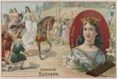 Berthe de Souabe, reine consort de Rodolphe II de Bourgogne - Swiss School