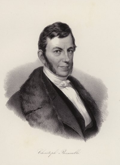 Christoph Bernoulli, naturaliste et économiste suisse - Swiss School