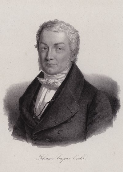 Johann Caspar von Orelli, érudit classique suisse - Swiss School