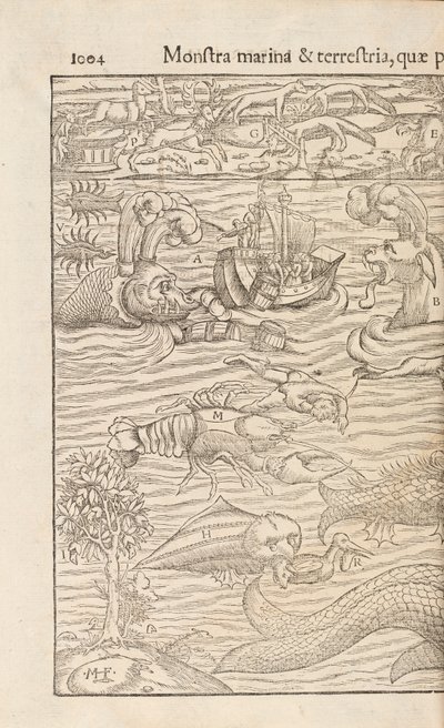 Page 1004 de Cosmographiae Universalis par Sebastian Muenster, Bâle, 1572 - Swiss School